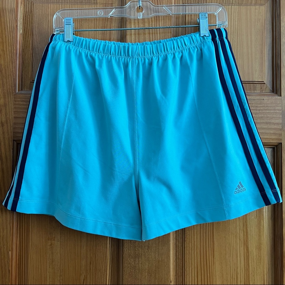 Adidas Light Blue Clima365 Athletic Shorts Size L